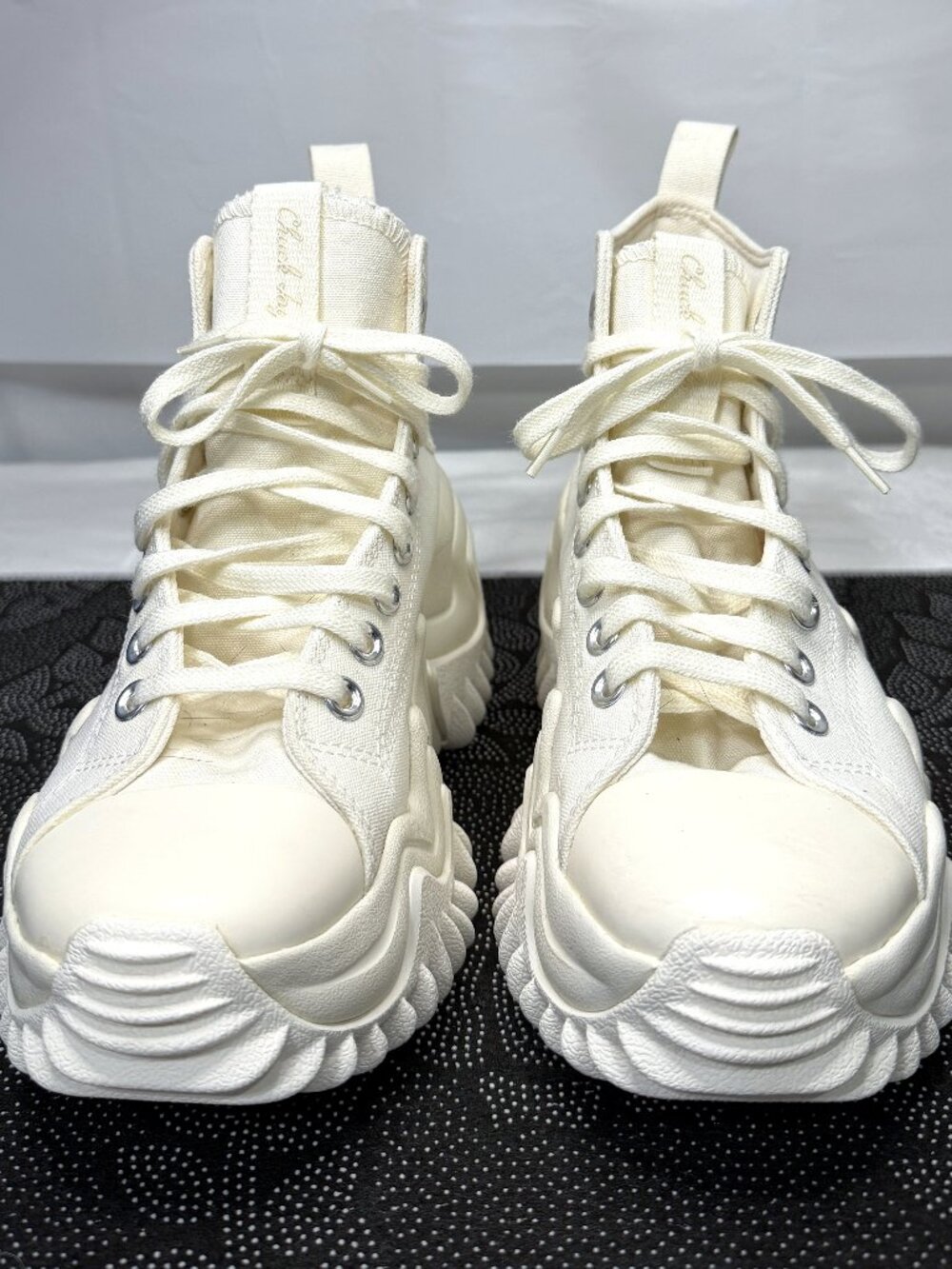 Converse Run Star Motion White Chunky Platform Sneakers Men's Size 7/Women's 8.5 - Picture 2 of 10